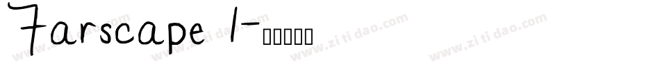 Farscape 1字体转换
